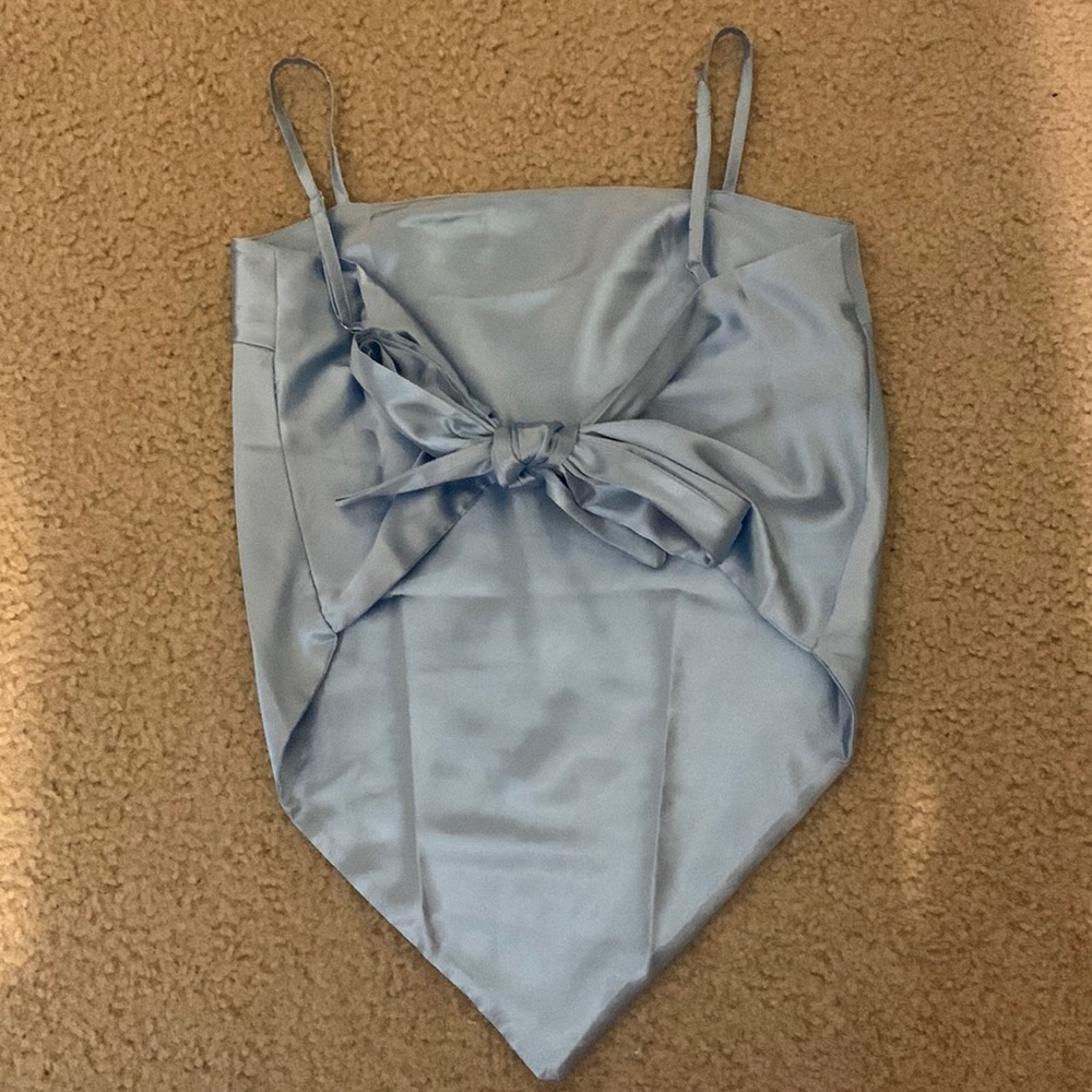 Light blue bandana top - Picture 2 of 4